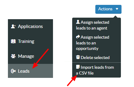 Import Batch Sales Leads Via CSV